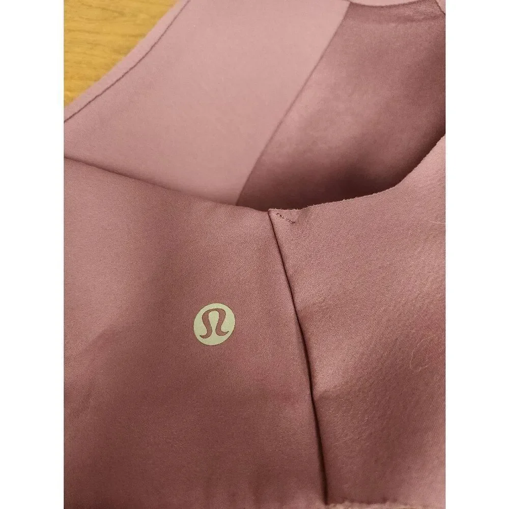 Lululemon AirSupport High Impact Bra egg plant size 38DD